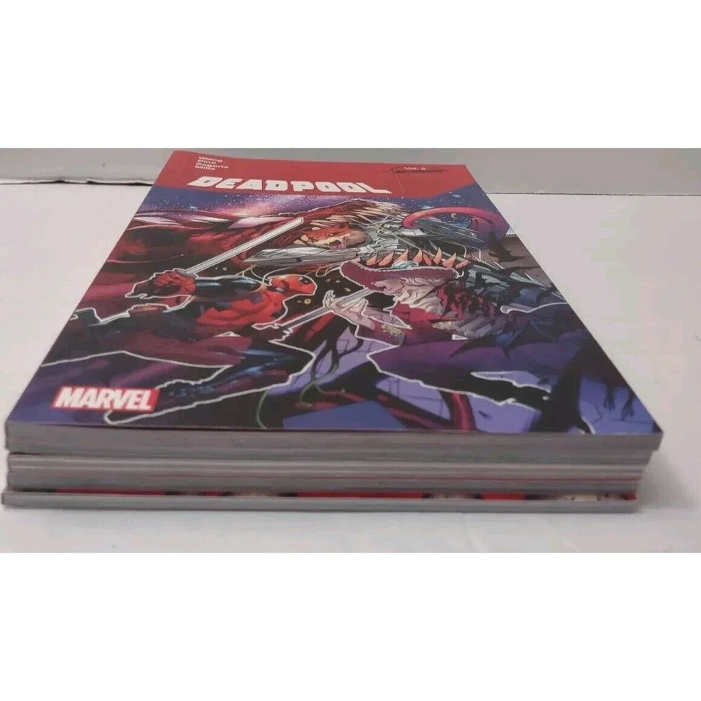 Lot of 5 Marvel Graphic Novels Daredevil, Deadpool, Silk, X-Men, Groot - Picture 13 of 15